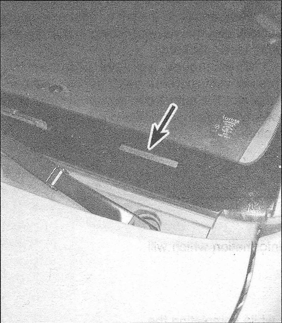 Toyota Tacoma The Vehicle Identification Number (VIN) is visible through the driver's side of the windshield